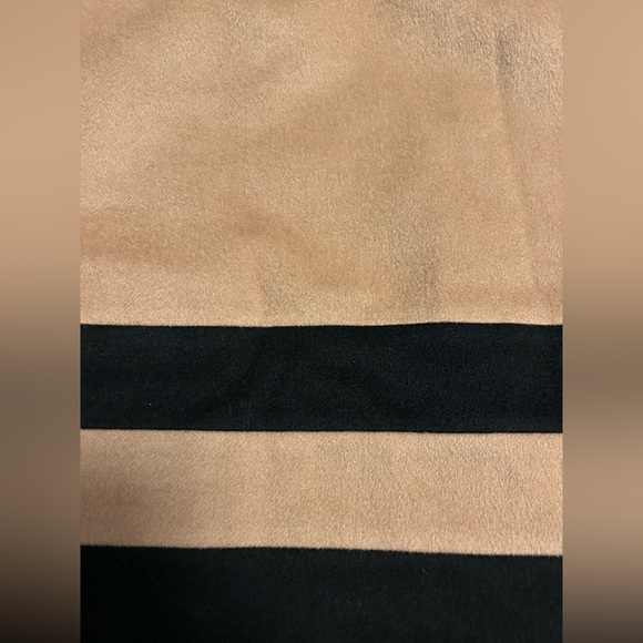 J Mclaughlin Wool Stripe Skirt size 6 Black and Tan - Picture 2 of 6